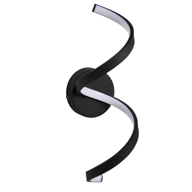 Endon Lighting - 95601 - Endon Lighting 95601 Astral Outdoor Wall Light Textured black & white silicone Non-dimmable