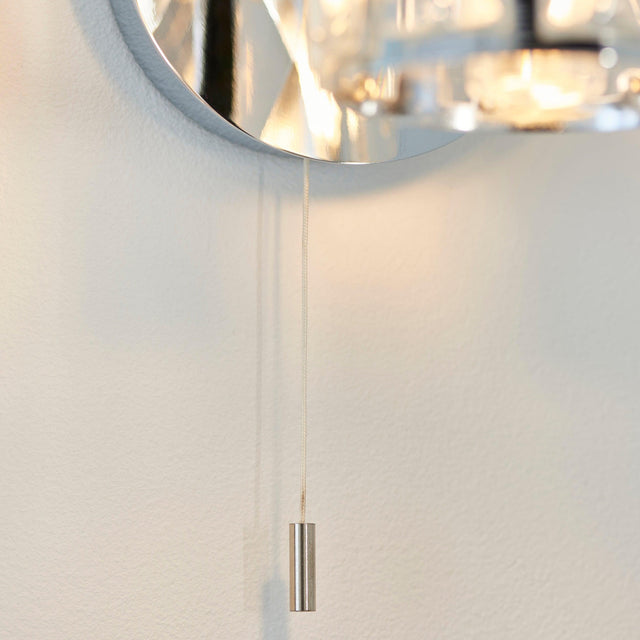 Endon Lighting - 96135 - Endon Lighting 96135 Ria Bathroom Wall Light Chrome plate & clear crystal glass Non-dimmable