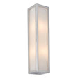 Endon Lighting - 96137 - Endon Lighting 96137 Newham Bathroom Wall Light Chrome plate & frosted glass Dimmable