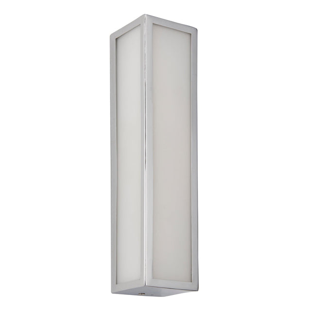 Endon Lighting - 96137 - Endon Lighting 96137 Newham Bathroom Wall Light Chrome plate & frosted glass Dimmable