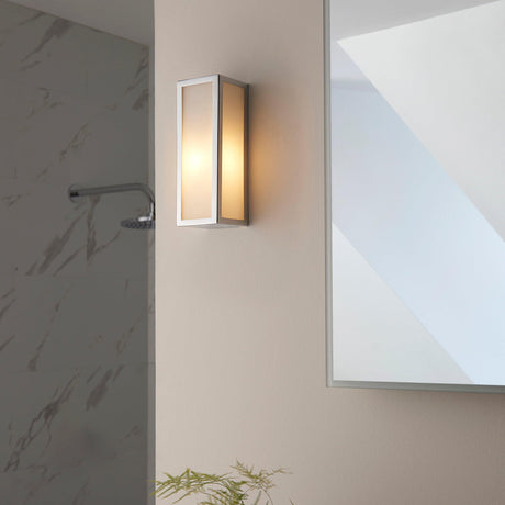 Endon Lighting - 96219 - Endon Lighting 96219 Newham Bathroom Wall Light Chrome plate & frosted glass Dimmable