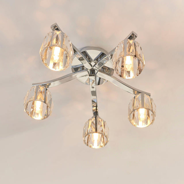 Endon Lighting - 96454 - Semi Flush Light