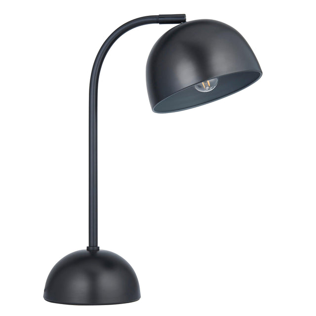 Endon Lighting - 96598 - Endon Lighting 96598 Brodey Indoor Table Lamps Matt black paint Non-dimmable