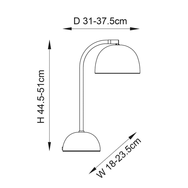 Endon Lighting - 96598 - Table Lamps