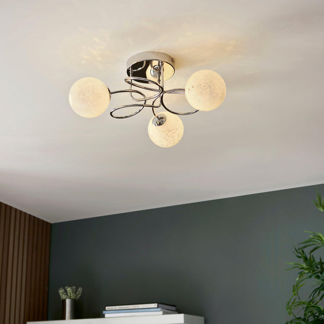 Endon Lighting - 96641 - Semi Flush Light