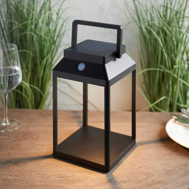 Endon Lighting - 96931 - Endon Lighting 96931 Linterna Outdoor Table Lamps Textured black Dimmable