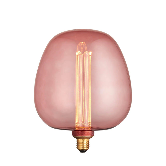 Endon Lighting - 97226 - Endon Lighting 97226 Roves Un-Zoned Accessories Pink tinted glass Non-dimmable