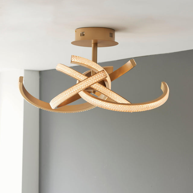 Endon Lighting - 97617 - Semi Flush Light