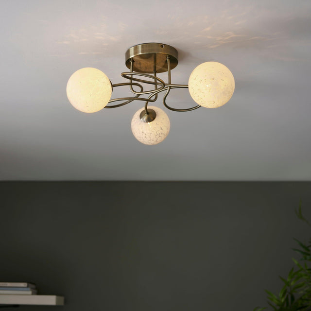 Endon Lighting - 97647 - Semi Flush Light