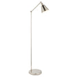 Endon Lighting - 97835 - Endon Lighting 97835 Hal 1lt Floor Indoor light fitting Bright nickel plate