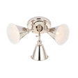 Endon Lighting - 97838 - Endon Lighting 97838 Hal 3lt Spot Indoor light fitting Bright nickel plate