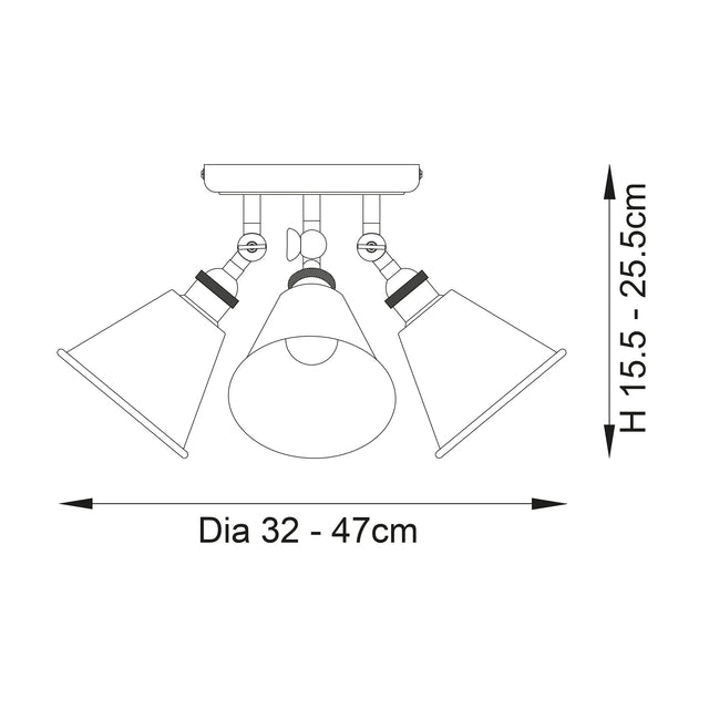 Endon Lighting - 97838 - Spot Light