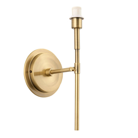 Endon Lighting - 97872 - Endon Lighting 97872 Rennes Indoor Wall Light Antique brass plate Dimmable