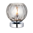 Endon Lighting - 97976 - Endon Lighting 97976 Dimple Indoor Table Lamps Chrome plate & smoked mirror glass Non-dimmable