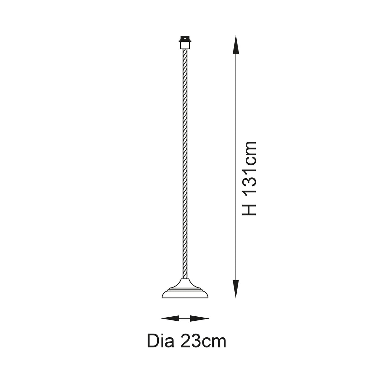 Endon Lighting - 98263 - Endon Lighting 98263 Suki Indoor Floor Lamps Bright nickel plate Non-dimmable