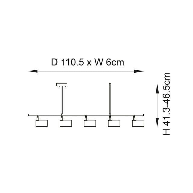 Endon Lighting - 98458 - Spot Light