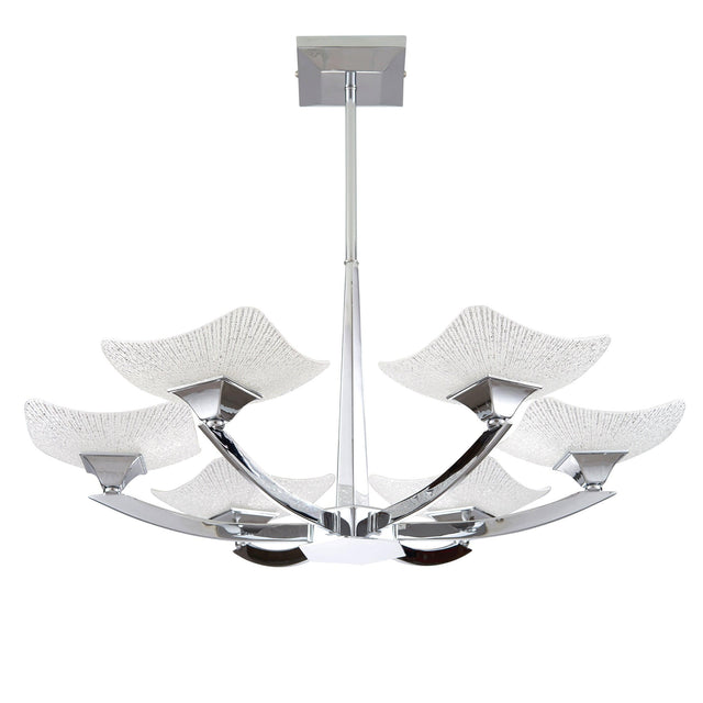 Endon Lighting - AYRES-6CH - Semi flush Light