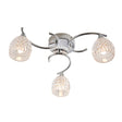 Endon Lighting - BOYER-3CH - Semi flush Light