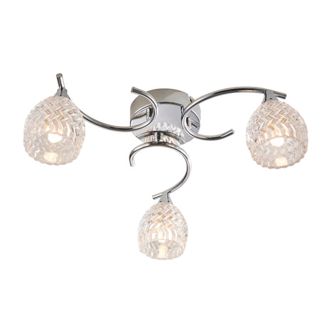 Endon Lighting - BOYER-3CH - Semi flush Light