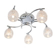 Endon Lighting - BOYER-5CH - Semi flush Light