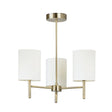 Endon Lighting - BRIO-3AB - Semi flush Light