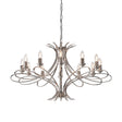 Endon Lighting - CA7P12N - Endon Interiors 1900 Range CA7P12N Indoor Pendant Light 12 x 6W LED E14 Dimmable