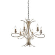 Endon Lighting - CA7P6BB - Endon Interiors 1900 Range CA7P6BB Indoor Pendant Light 6 x 6W LED E14 Dimmable