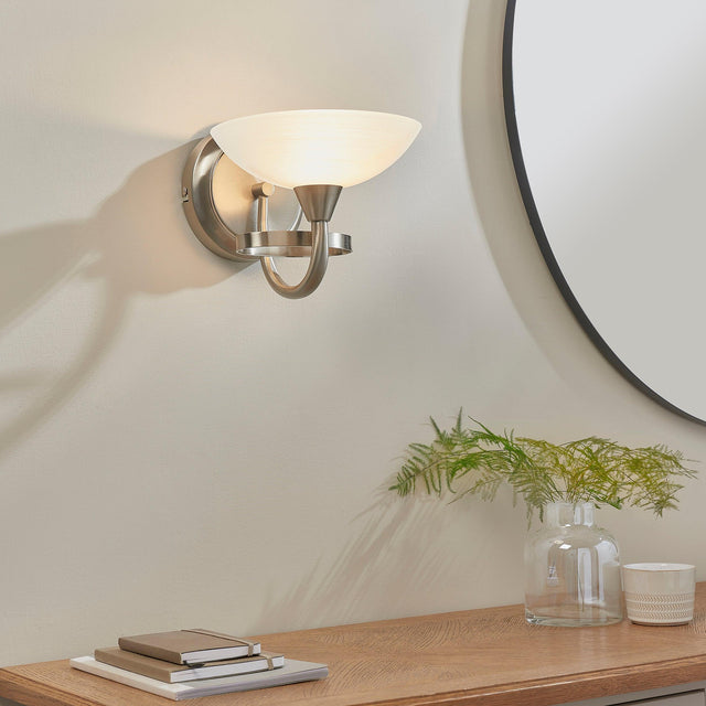 Endon Lighting - CAGNEY-1WBSC - Wall Lights