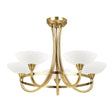 Endon Lighting - CAGNEY-5AB - Semi flush Light