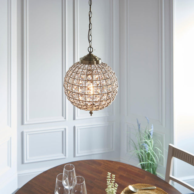 Endon Lighting - EH-TANARO-AB - Pendant Light