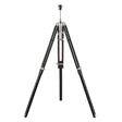 Endon Lighting - EH-TRIPOD-FLBL - Endon Lighting EH-TRIPOD-FLBL Tripod Indoor Floor Lamps Dark mango wood & bright nickel solid brass plated Non-dimmable