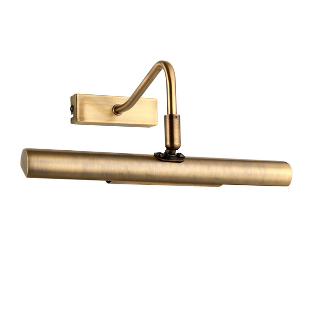 Endon Lighting - PL-LEDG9-AN - Endon Lighting PL-LEDG9-AN Linton Indoor Wall Light Antique brass plate Dimmable