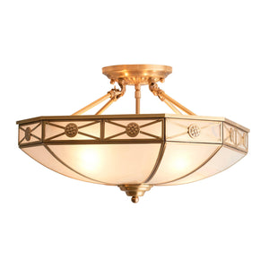 Interiors 1900 Semi flush Light