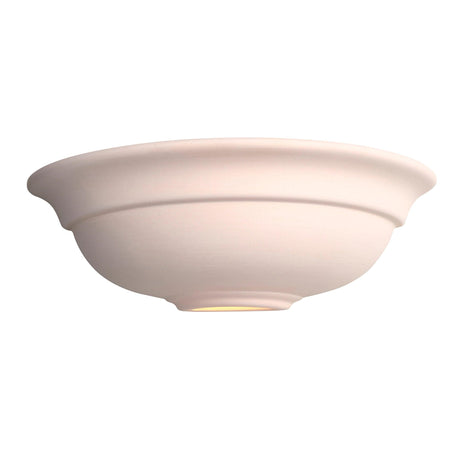 Endon Lighting - UG-WB-G - Endon Lighting UG-WB-G Hillside Indoor Wall Light Unglazed ceramic Dimmable