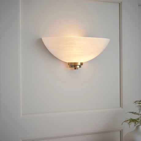 Endon Lighting - WELLES-1WBAB - Wall Lights