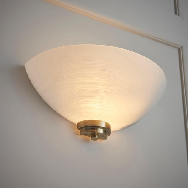 Endon Lighting - WELLES-1WBAB - Wall Lights