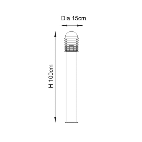 Endon Lighting - YG-6003-SS - Floor Lamps