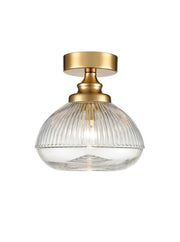 Franklite - CF5806 - Franklite CF5806 Ceiling Flush Acoste Ceiling Fitting Brushed Brass