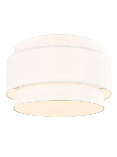 Franklite - CF5812 - Franklite CF5812 Ceiling Flush Melissa 4lt Flush Fitting Double Tier