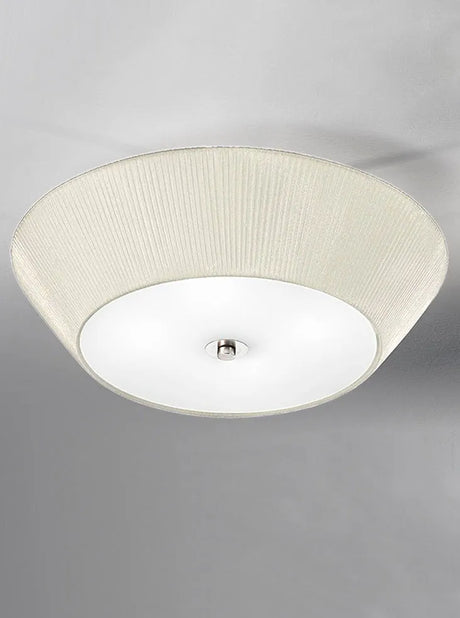 Franklite - FL2134/4 - Franklite FL2134/4 Ceiling Flush 600mm Circular Flush Shad e