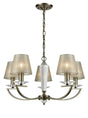 Franklite - FL2242/5/1171 - Franklite FL2242/5/1171 Pendant Artemis 5 light Fitting