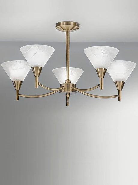 Franklite - FL2251/5 - Franklite FL2251/5 Harmony 5 light Fitting