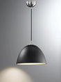 Franklite - FL2290/1/931 - Franklite FL2290/1/931 Pendant Vetross black cord suspension c/w 350mm black/gold glass