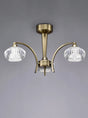 Franklite - FL2336/3 - Franklite FL2336/3 Ripple 3 Light Ceiling Fi tting