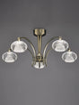 Franklite - FL2336/5 - Franklite FL2336/5 Ripple 5 Light Ceiling Fi tting