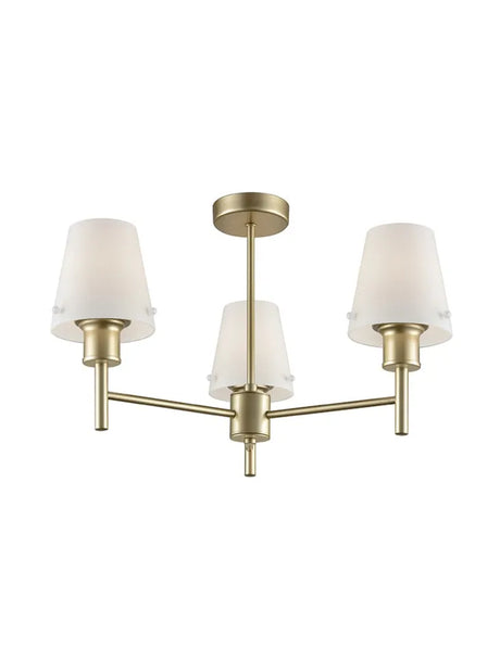 Franklite - FL2389-3/991 - Franklite FL2389-3/991 Ceiling Flush Turin 3 light fitting