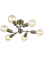 Franklite - FL2407-6 - Franklite FL2407-6 Ceiling / Wall Impact 6 light Fitting