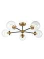 Franklite - FL2409-5 - Franklite FL2409-5 Ceiling Flush Attraction 5 light Fitting