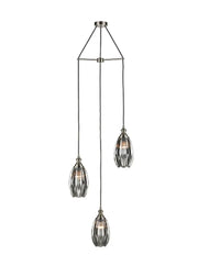 Franklite - FL2421-3/350 - Franklite FL2421-3/350 Pendant Refract 3 lightSpreader