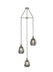 Franklite - FL2421-3/351 - Franklite FL2421-3/351 Pendant Refract 3 light Spreader